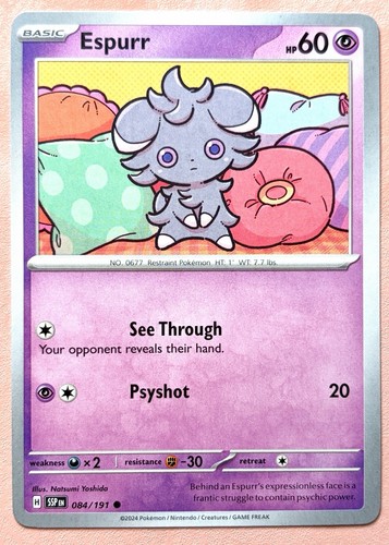 Espurr cute pink - pink, ~