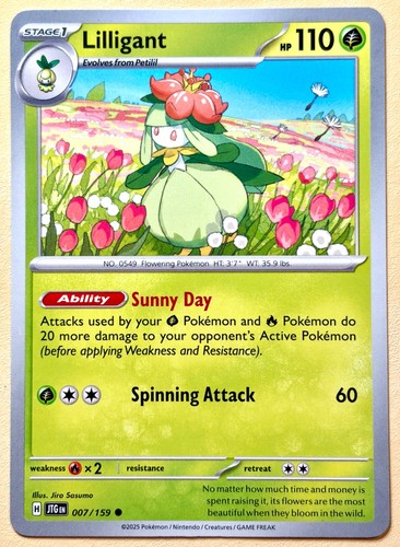 Lilligant cute pokemon card - lilligant~cute, card~